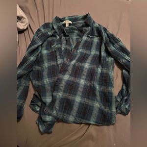 blue flannel